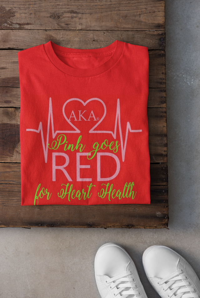 AKA Pink Goes RED for Heart Health